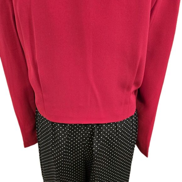 80s/90s VTG Debra Michaels Collection Blazer Womens 10 Gold Button Retro Jacket - Picture 5 of 12